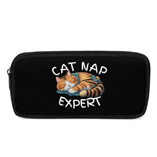 Cat Nap Expert Pencil Cases