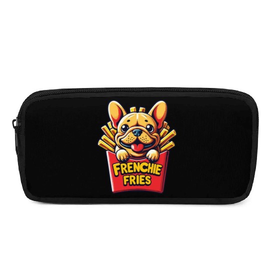 Frenchie Fries - Cute French Bulldog Fries Pencil Cases
