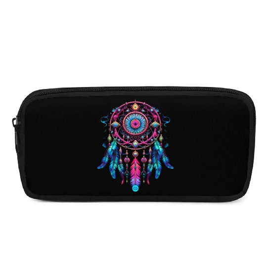 Neon Dreamcatcher Fantasy | Plastic Poppy™ Pencil Cases