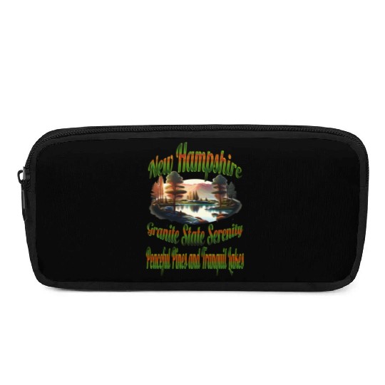 New Hampshire Granite State Serenity Pencil Cases