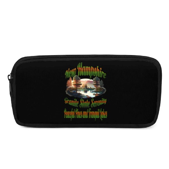 New Hampshire Granite State Serenity Pencil Cases