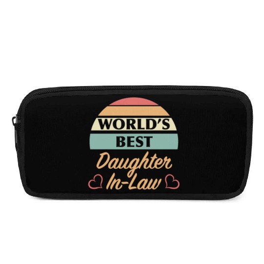 World’s Best Daughter In Law Pencil Cases
