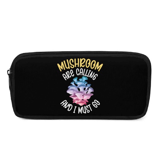 Funny Mushroom Hunting Fungi Mycologist Hiking Pencil Cases