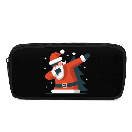 Dabbing Santa Pencil Cases