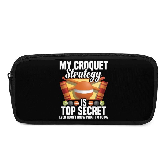 Croquet Mallet Croquet Club Croquet Player Croquet Pencil Cases
