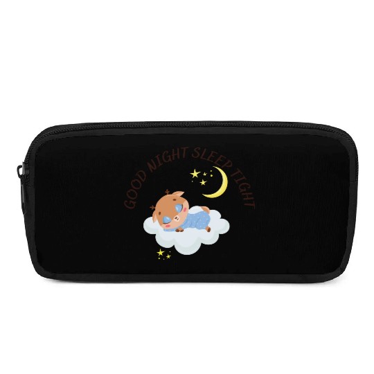 Sleeping Reindeer On A Clod Pencil Cases