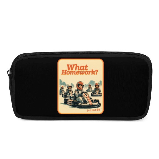 What Homework? It’s Race Day! Pencil Cases