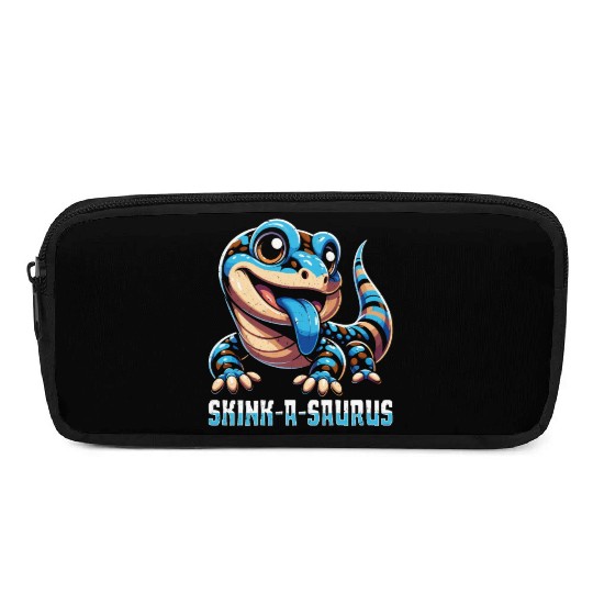 Lizard Collector Reptile Lover Blue Tongue Skink Pencil Cases