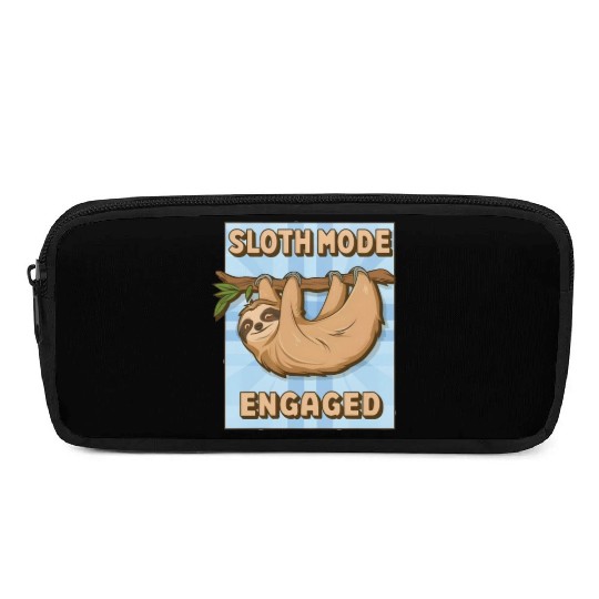 Sloth Mode Engaged Pencil Cases