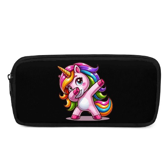 Dabbing Unicorn Dab Move Dancing Rainbow Unicorn Pencil Cases