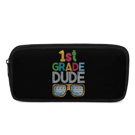 Kindergarten Teacher Funny Student 1st Graduation Pencil Cases