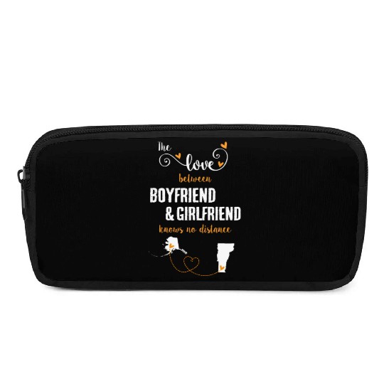 Love Between BF And GF Alaska To Vermont Gift Pencil Cases