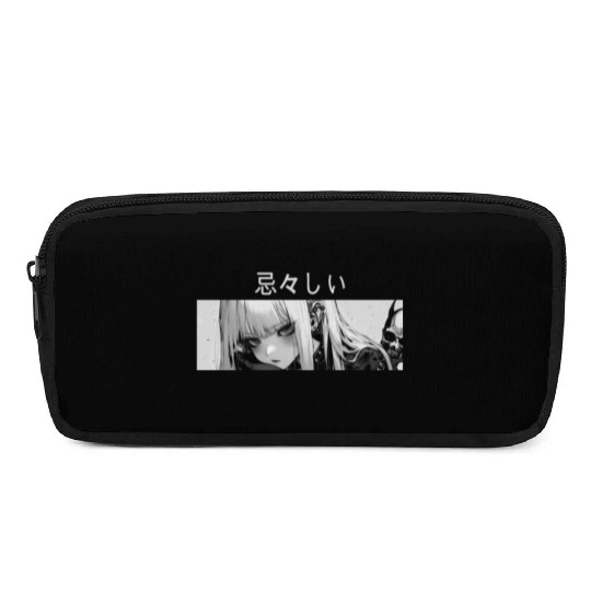 Sad Girl Goth Harajuku Grunge Aesthetic Anime Dark Pencil Cases
