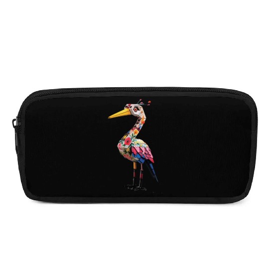 Japan Crane Pirate Buzzy Dice Streetwear Pencil Cases