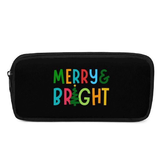 Merry and Bright Pencil Cases