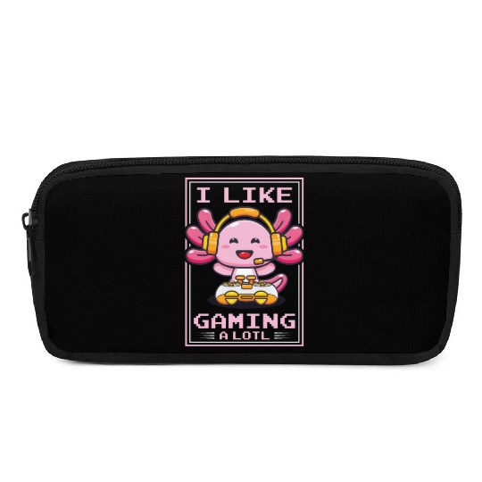 Gaming, Axolotl, Gaming, Video Game, Unicorn Gamer Pencil Cases