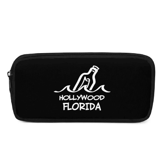 Hollywood Florida Message In A Bottle Souvenirs Pencil Cases