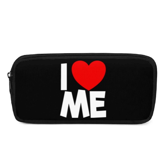 I Love Me Red Heart Self Love Affirmation Pencil Cases