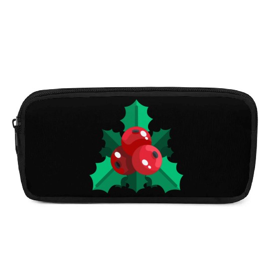 mistletoe christmas Pencil Cases