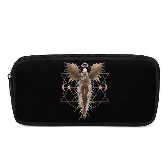 Angel Skeleton Geometric Witchcraft Ethereal Gothi Pencil Cases