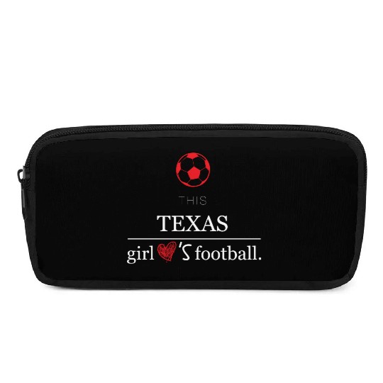 This girl texas football Pencil Cases