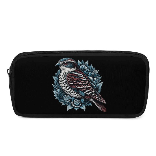Sparrow Hawk Bird of Prey Pencil Cases for Avid Bird Lovers