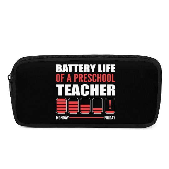 Preschool Teacher Funny Teacher Gift Pencil Cases