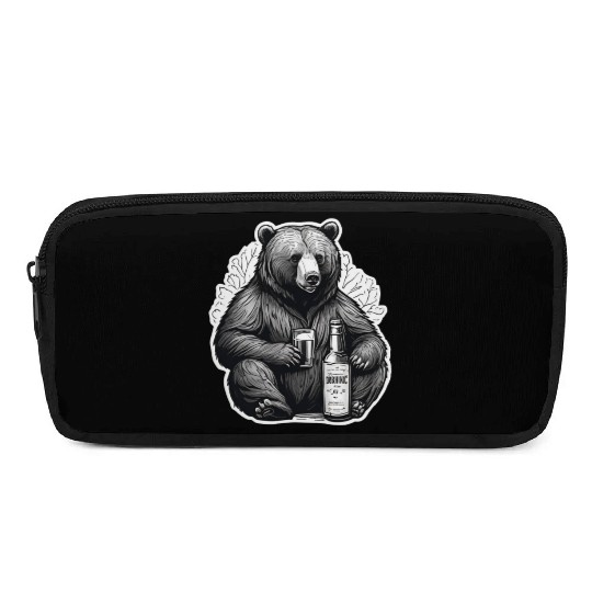 grizzly bear Pencil Cases
