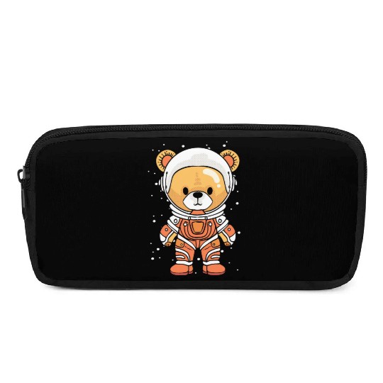 Teddy Bear Astronaut Childish or Child Like Gift Pencil Cases