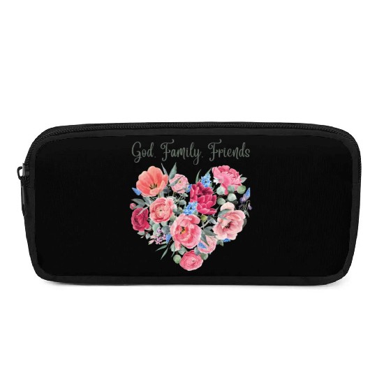God, Family, Friends! Pencil Cases