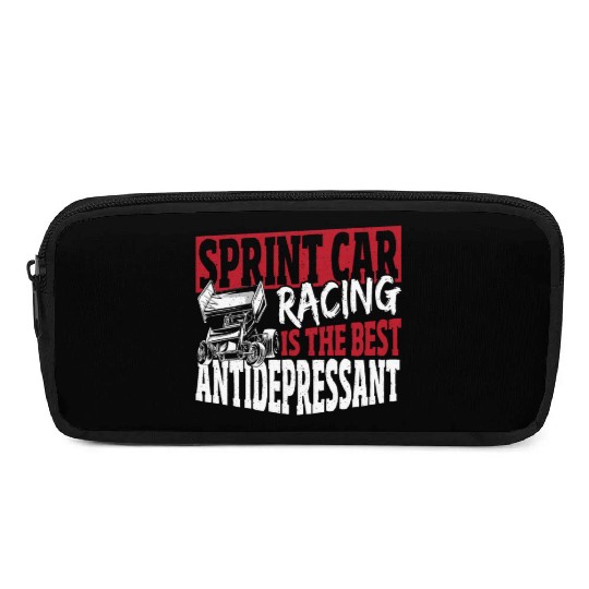 Sprint Car Racing Is The Best Antidepressant Pencil Cases