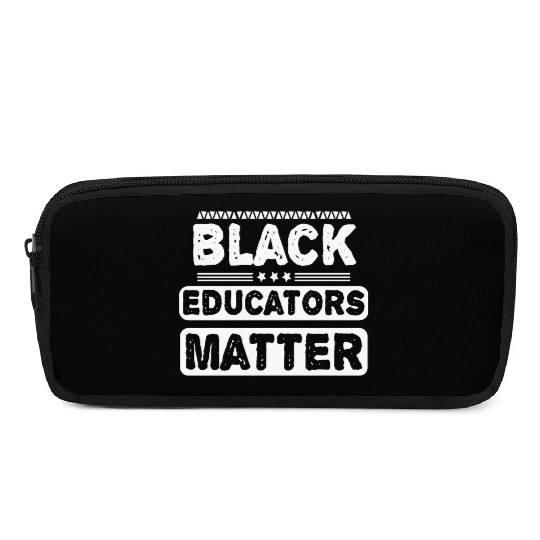 Black Educators Matter African History Teacher Men Pencil Cases