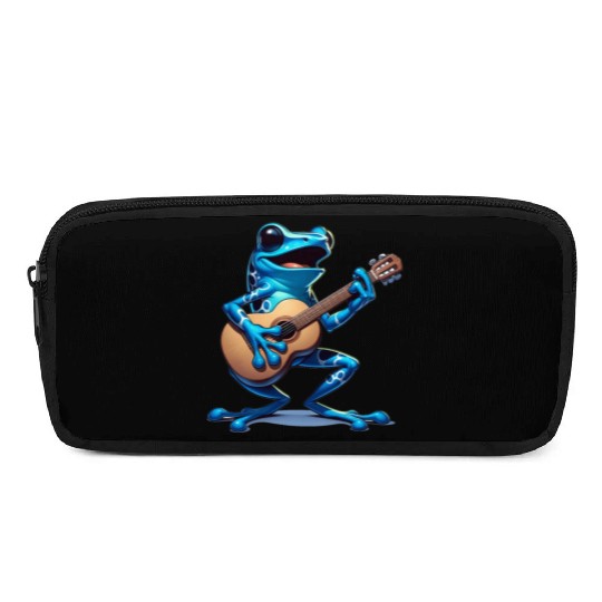 Poison dart frog guitar Pencil Cases