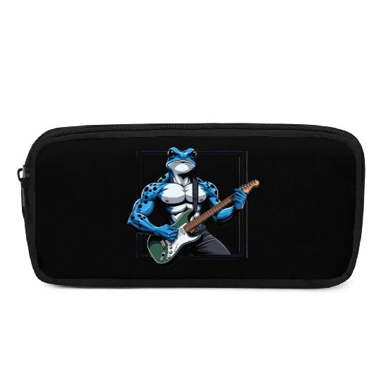 Poison dart frog guitar Pencil Cases