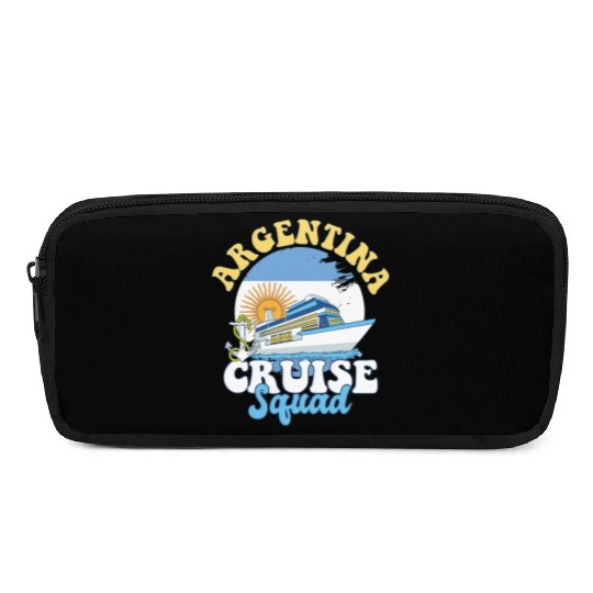 Argentina Cruise Squad Family Vacation Trip Pencil Cases