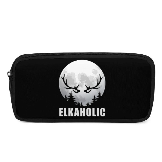Elk Hunting Elkaholic Hunters Pencil Cases