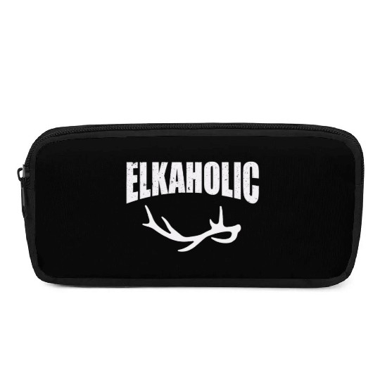 Elk Hunting Elkaholic Hunters Pencil Cases
