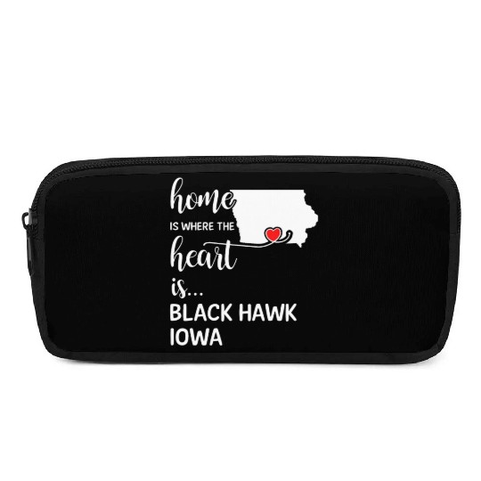 Black Hawk County Iowa Is Where My Heart Is Gift Pencil Cases