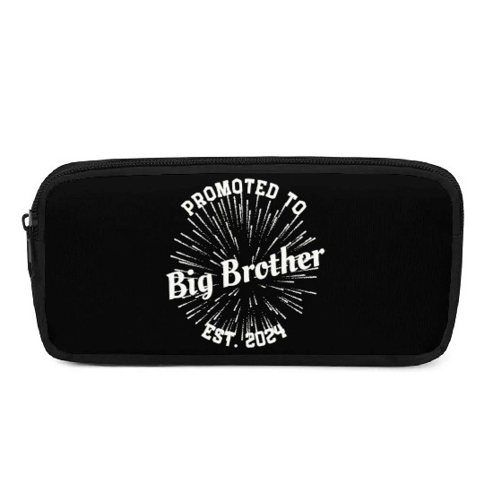 Promoted to Big Brother Baby Announcement New-born Pencil Cases