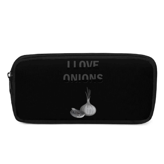 I Love Onions, For Onion and Vegetable Lovers Pencil Cases