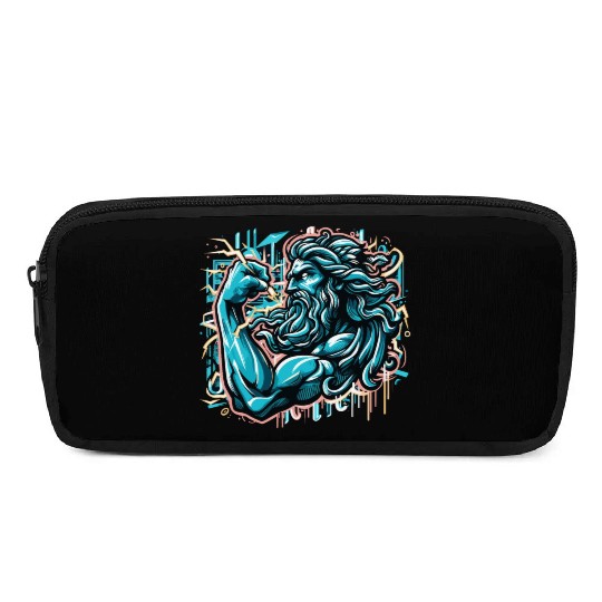 Zeus Lightning King Pencil Cases