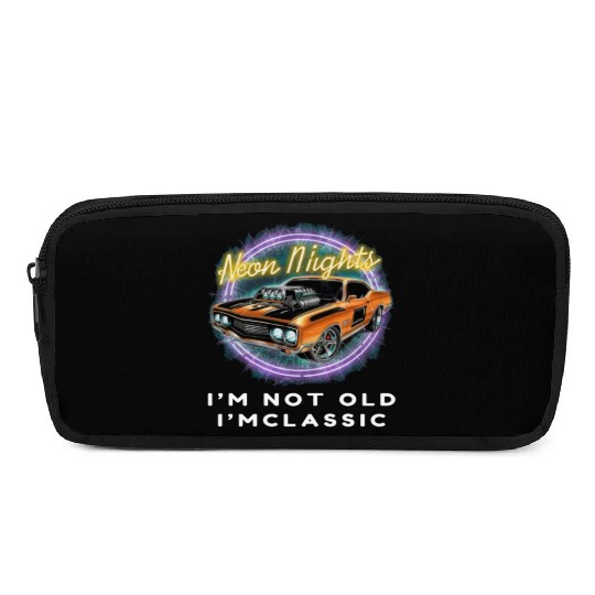 Timeless Neon Statement Pencil Cases - Hot Rod