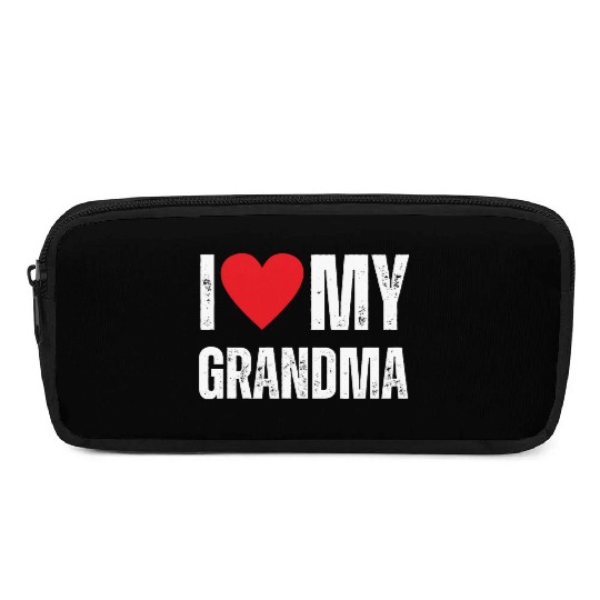 I Love My Grandma Pencil Cases