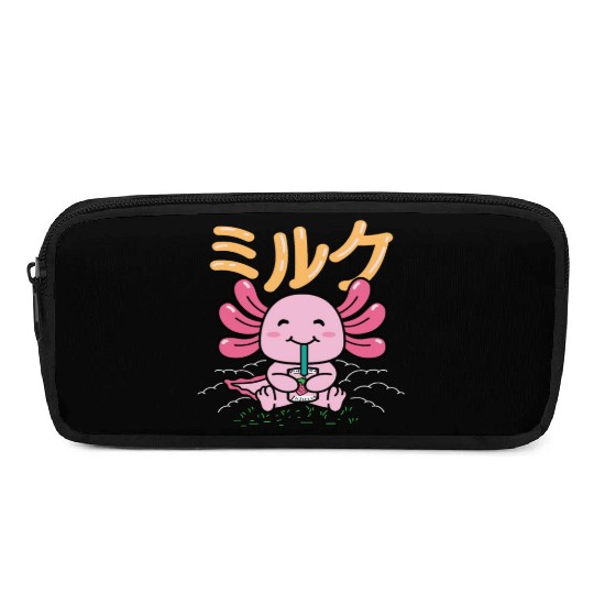 Axolotl Strawberry Sweet tooth Gift Pencil Cases
