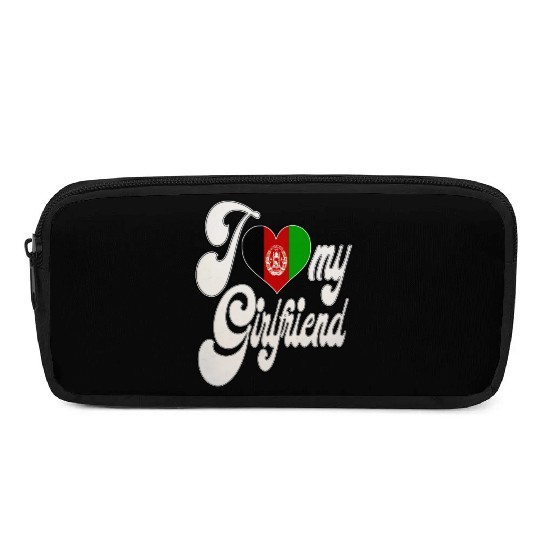 AfghanI Love My Afghanistan Girlfriend Pencil Cases