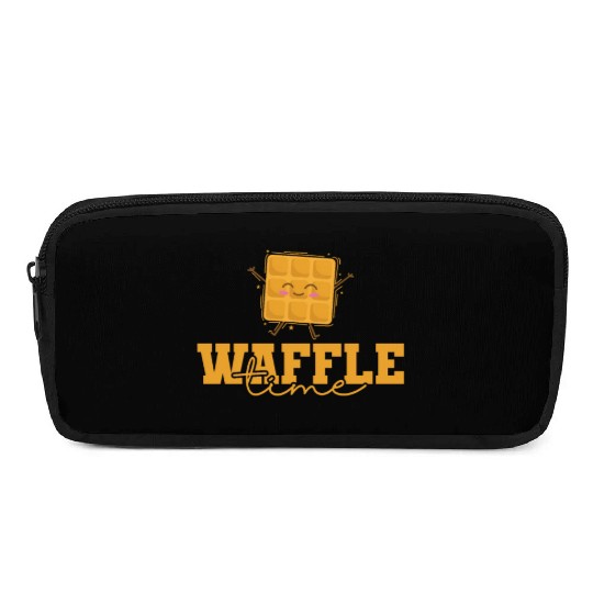 Waffle Time Favorite Food Pencil Cases