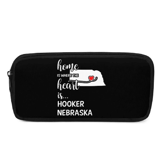 Hooker County Nebraska Is Where My Heart Is Gift Pencil Cases