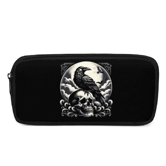 Eclipse of the Corvid Pencil Cases