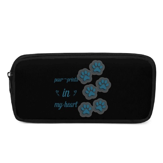 paw prints in my heart Pencil Cases