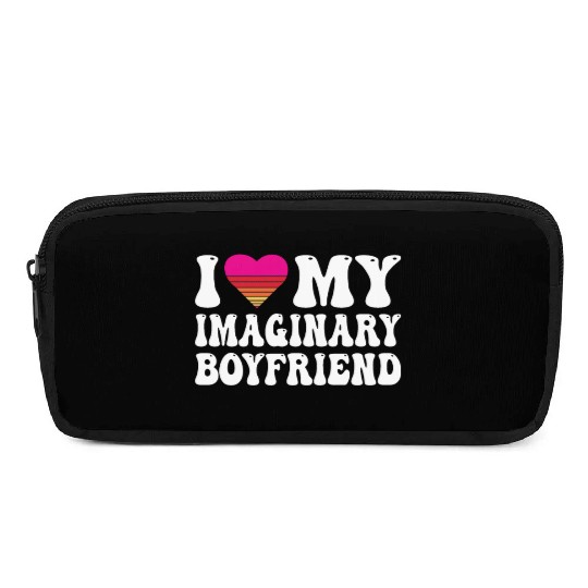 I Heart My Imaginary Bf Boyfriend I Love My Bf Pencil Cases